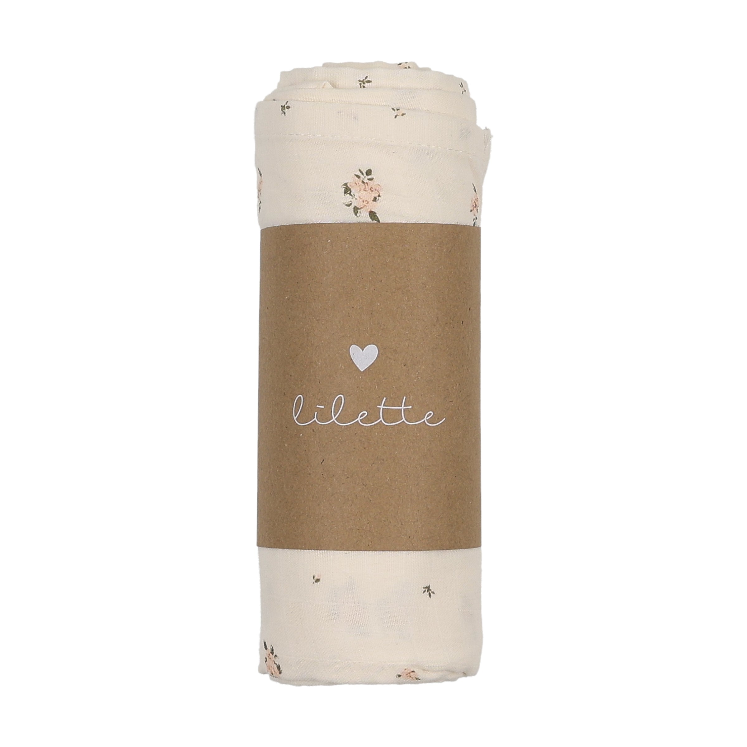 LILETTE ROSEBUD MUSLIN SWADDLE