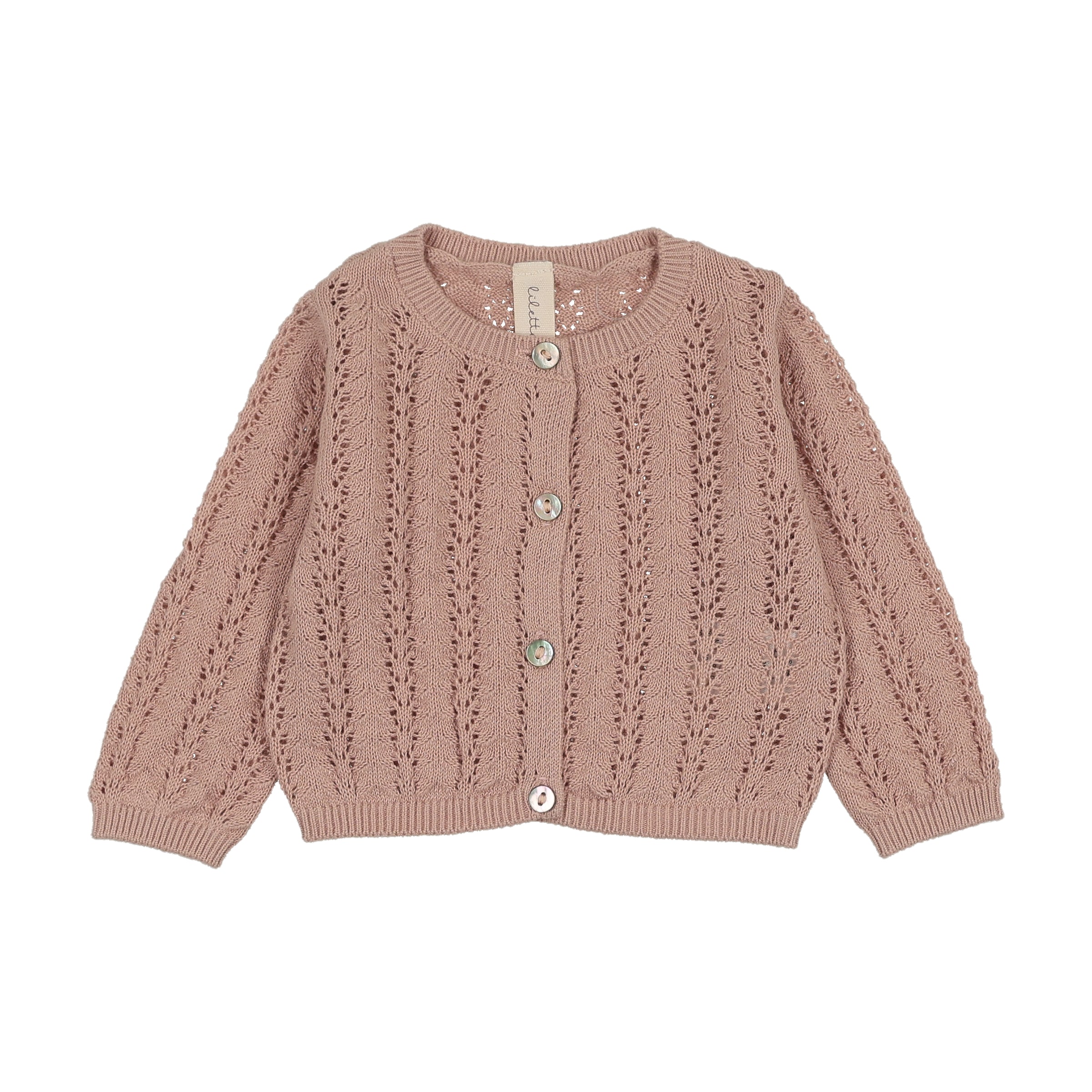 LILETTE CKS CROCHET KNIT SHRUG