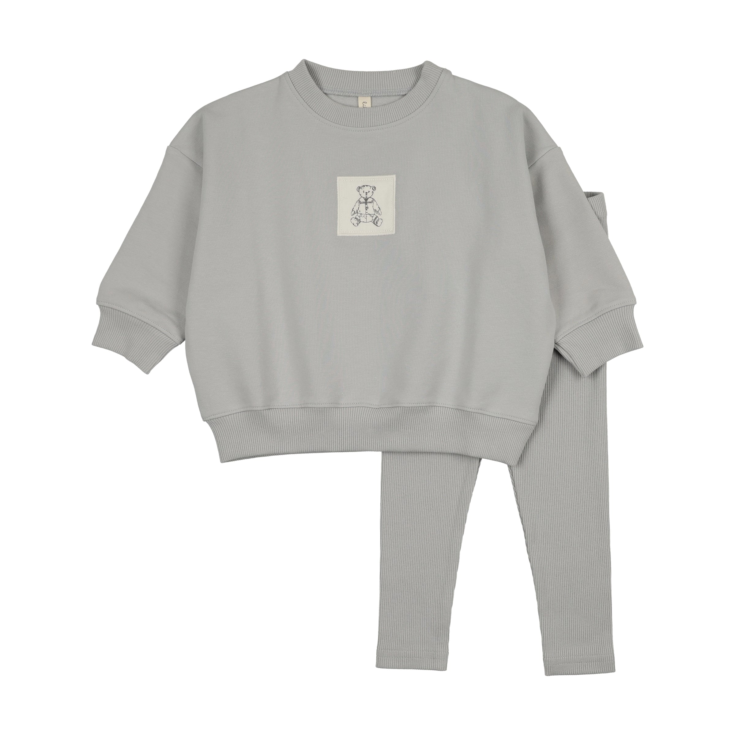 LILETTE GRAPHIC TAG SWEATSHIRT 2PC SET