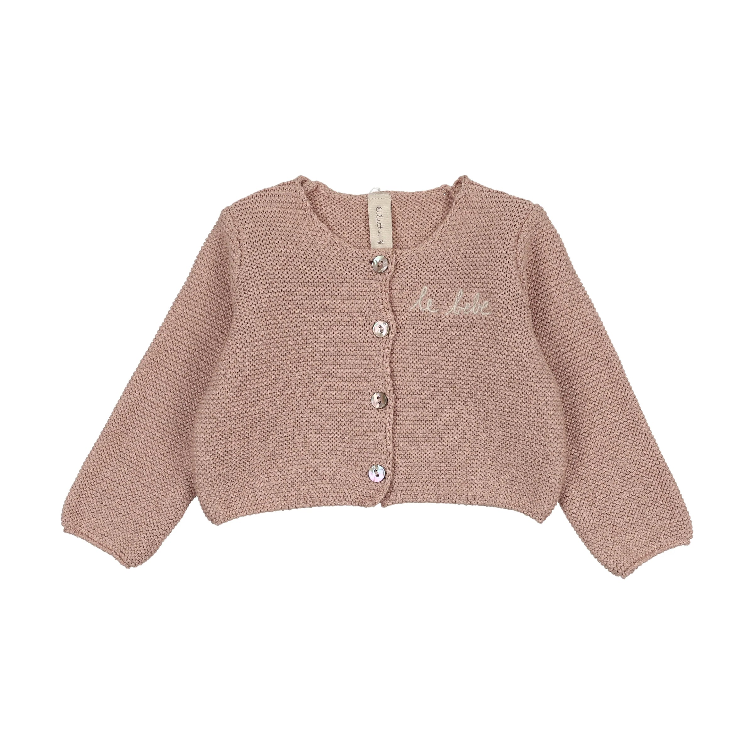 LILETTE LE BEBE KNIT CARDIGAN