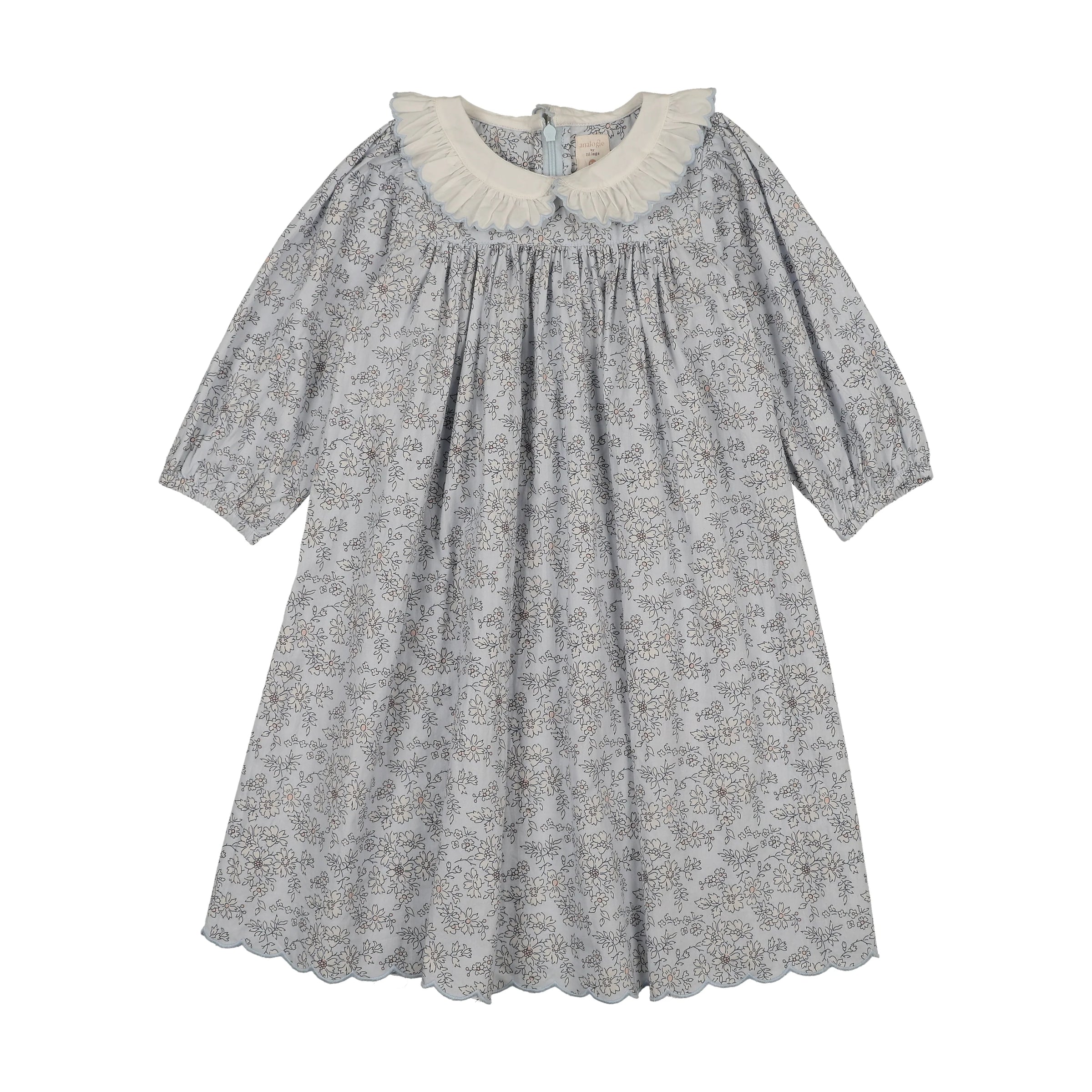 ANALOGIE MOUNTAIN MEADOWS 3/4 SLEEVE DRESS