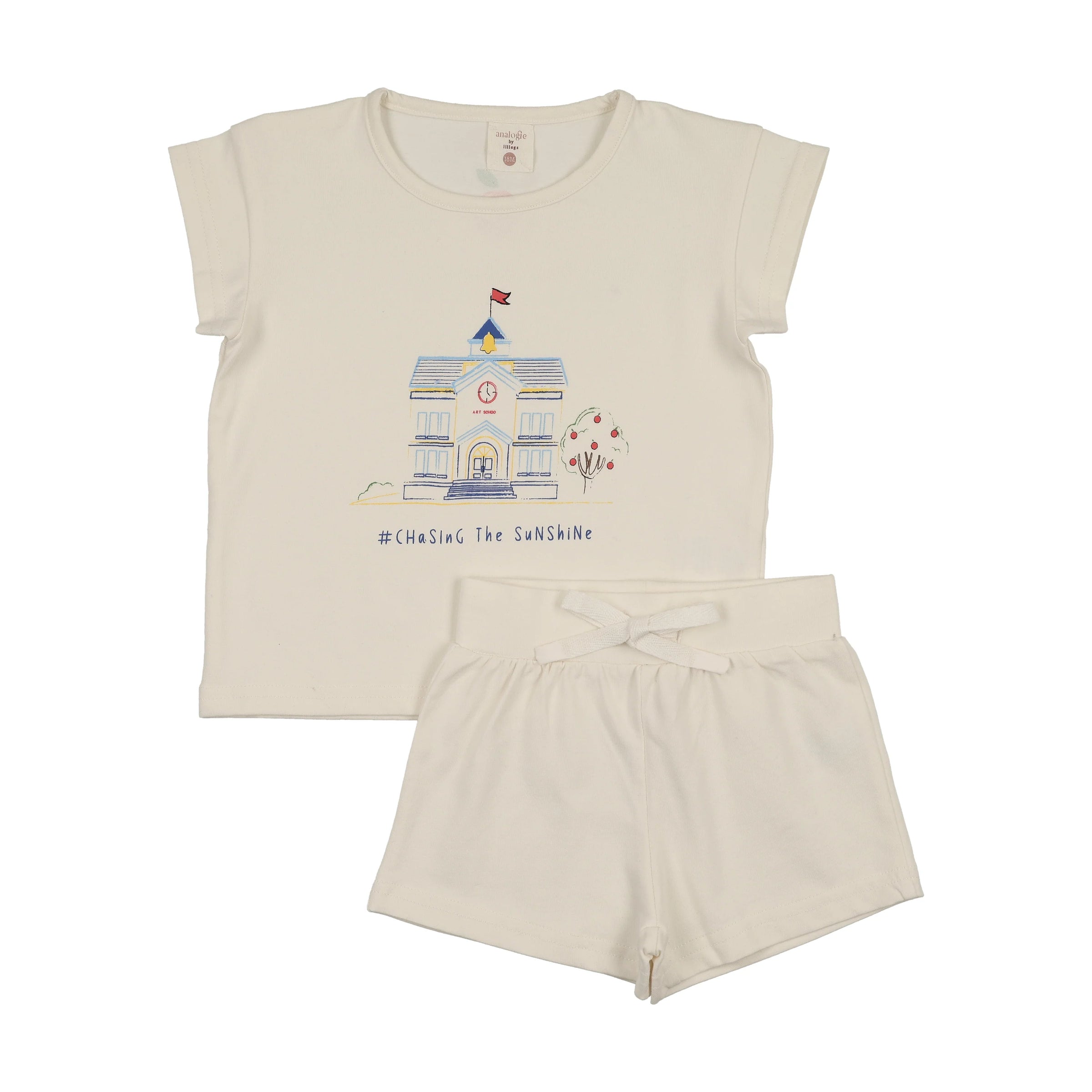ANALOGIE HOUSE MARLED GIRLS 2PC SET