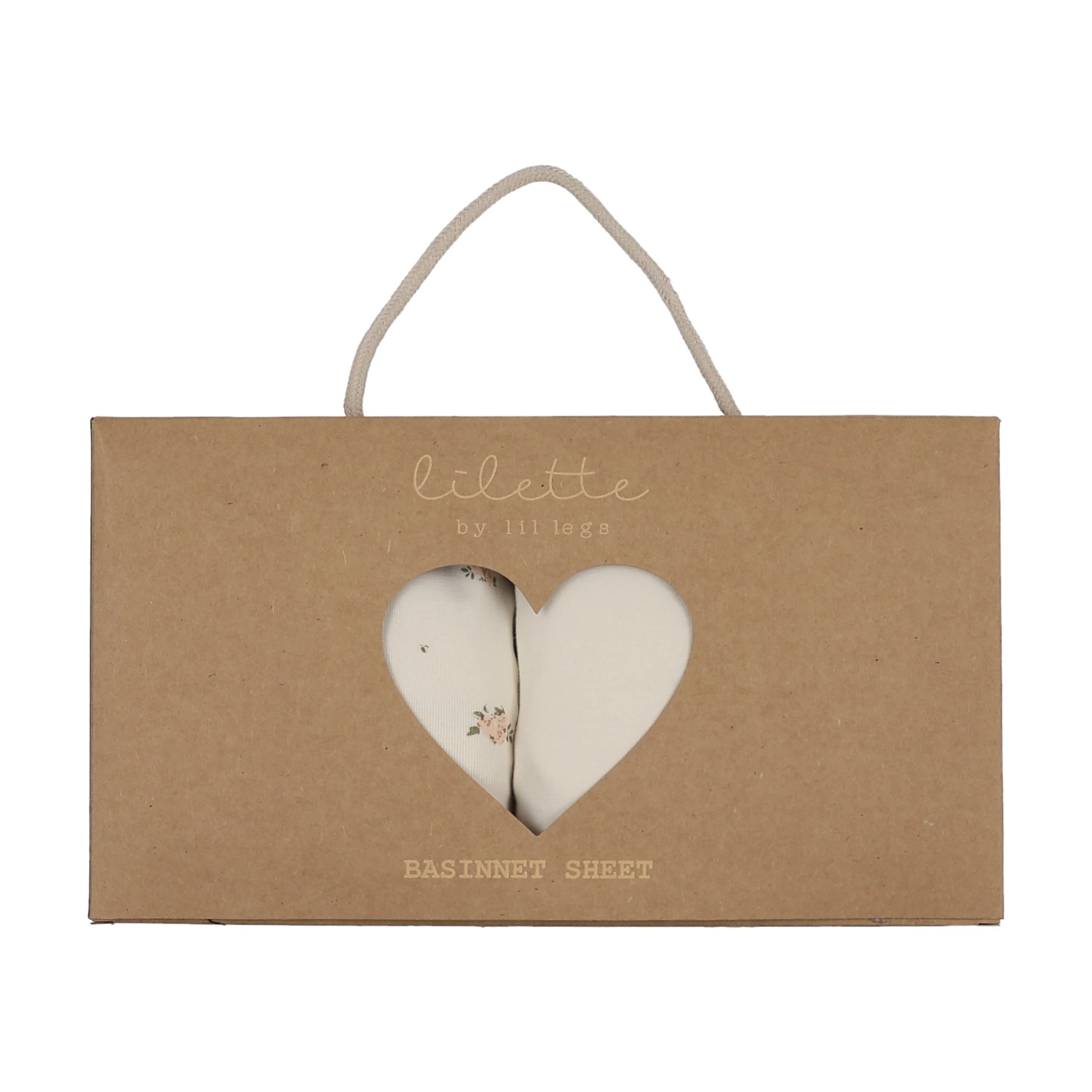 LILETTE ROSEBUD 2PK BASSINET SHEET