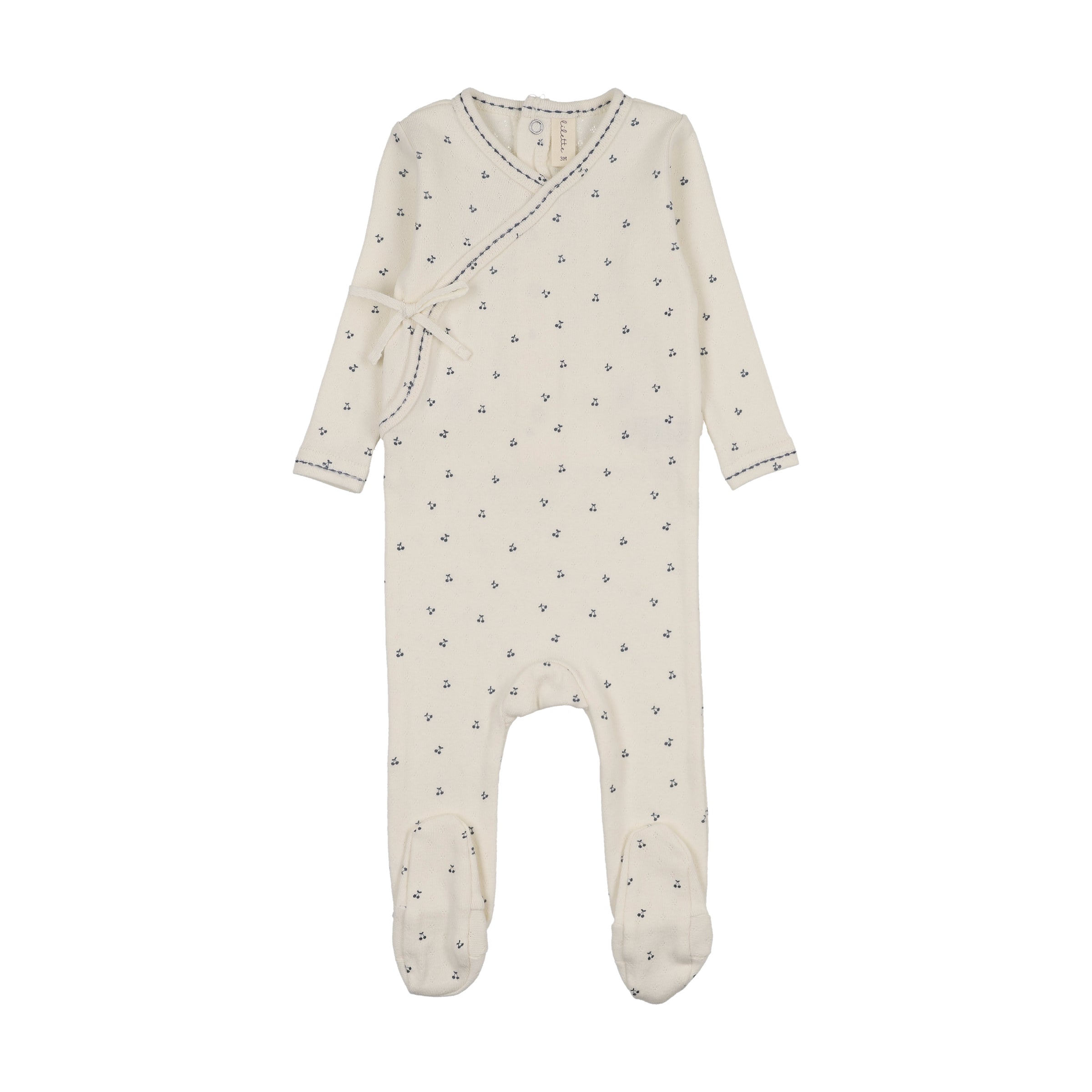 LILETTE CHERRY SCALLOP FOOTIE