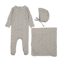LILETTE PRINT WRAPOVER LAYETTE 3PC SET