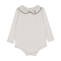ANALOGIE PETER PAN ONESIE W/ PIPING