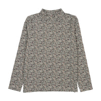 ANALOGIE DENIM DAY JUMPER + PRINT MOCKNECK