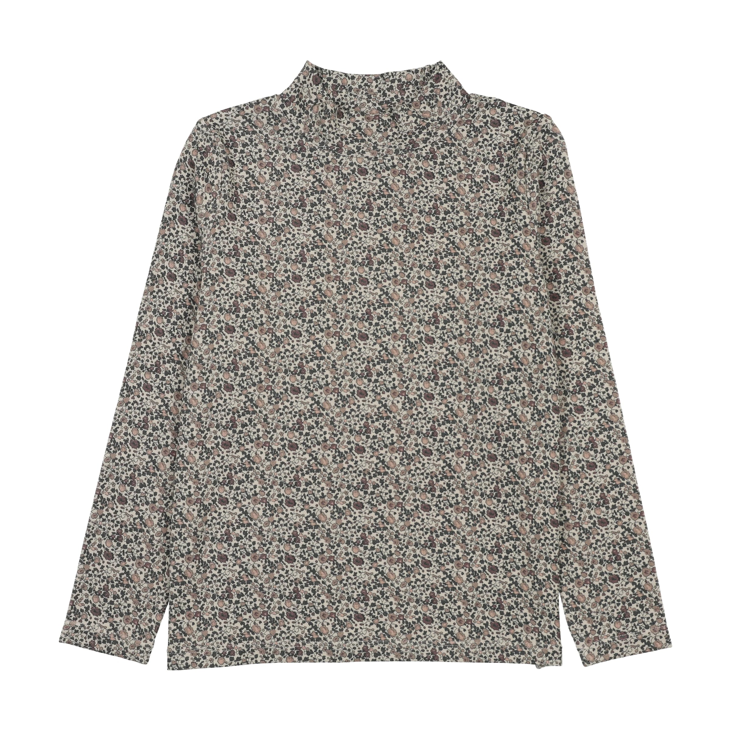 ANALOGIE DENIM DAY JUMPER + PRINT MOCKNECK