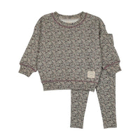 LIL LEGS PRINTED TODDLER SET