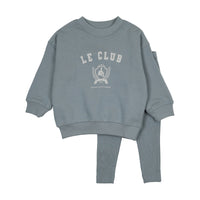 ANALOGIE VARSITY CREST BOY SWEATSHIRT 2PC SET