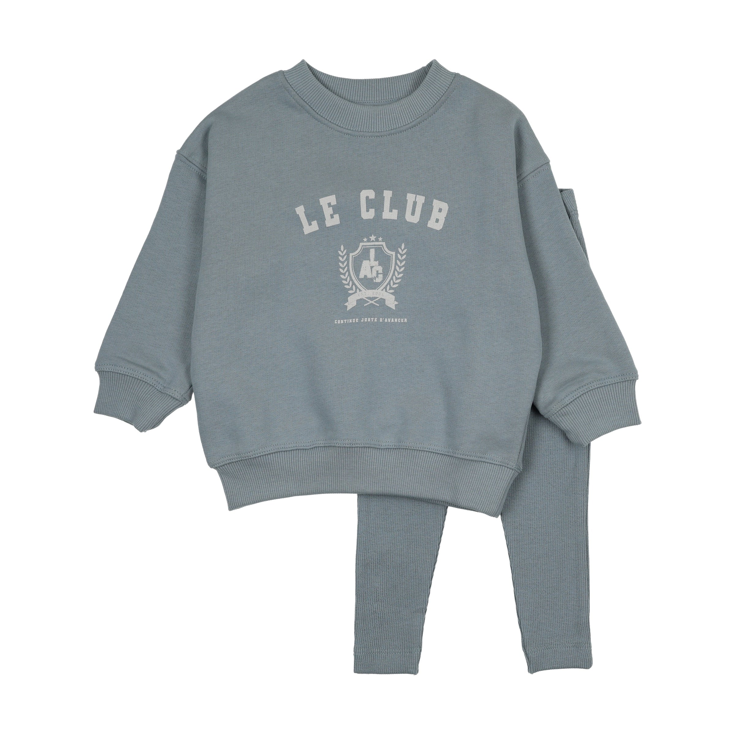 ANALOGIE VARSITY CREST BOY SWEATSHIRT 2PC SET