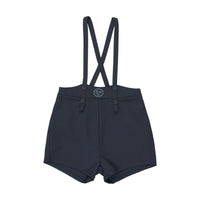 ANALOGIE PLAID EDITION BOYS OVERALL SHORTS