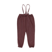 ANALOGIE RUGGED THREADS BUBBLE SUSPENDER PANTS + MOCKNECK SET
