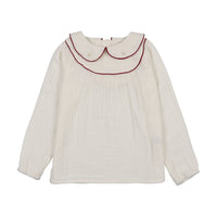 ANALOGIE GIRLS EMBROIDERED SHIRT