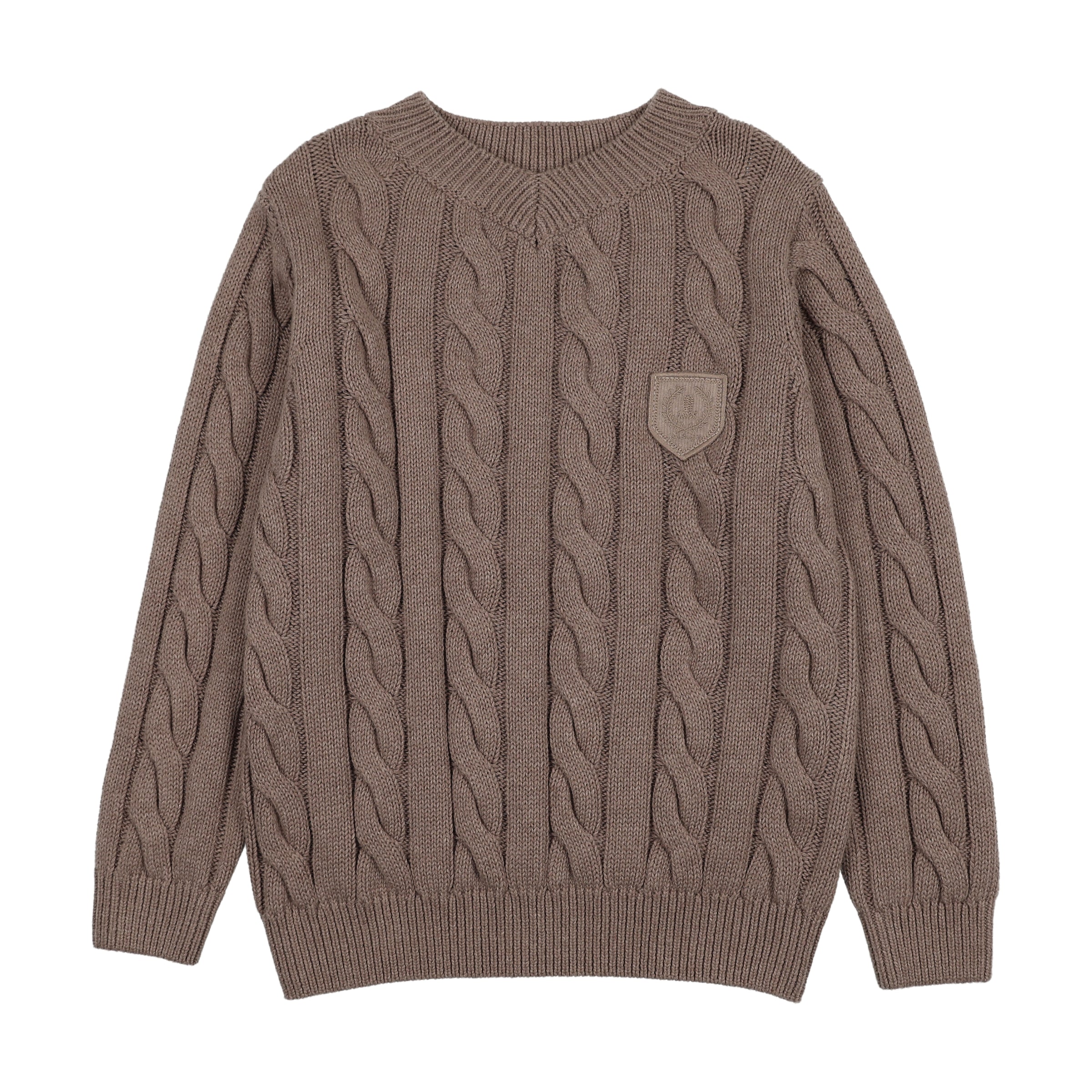 ANALOGIE CHUNKY V NECK SWEATER