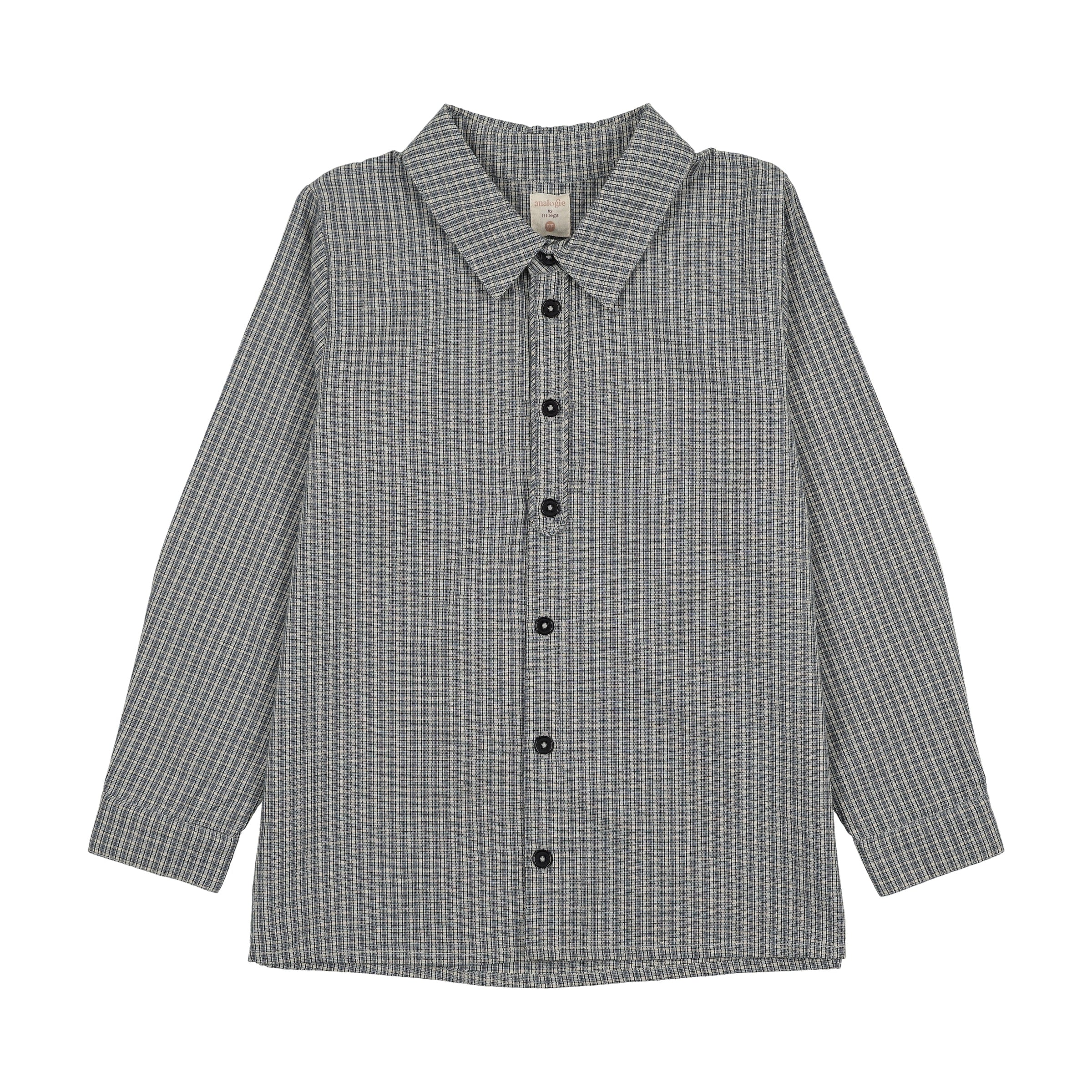 ANALOGIE PLAID EDITION BOYS SHIRT