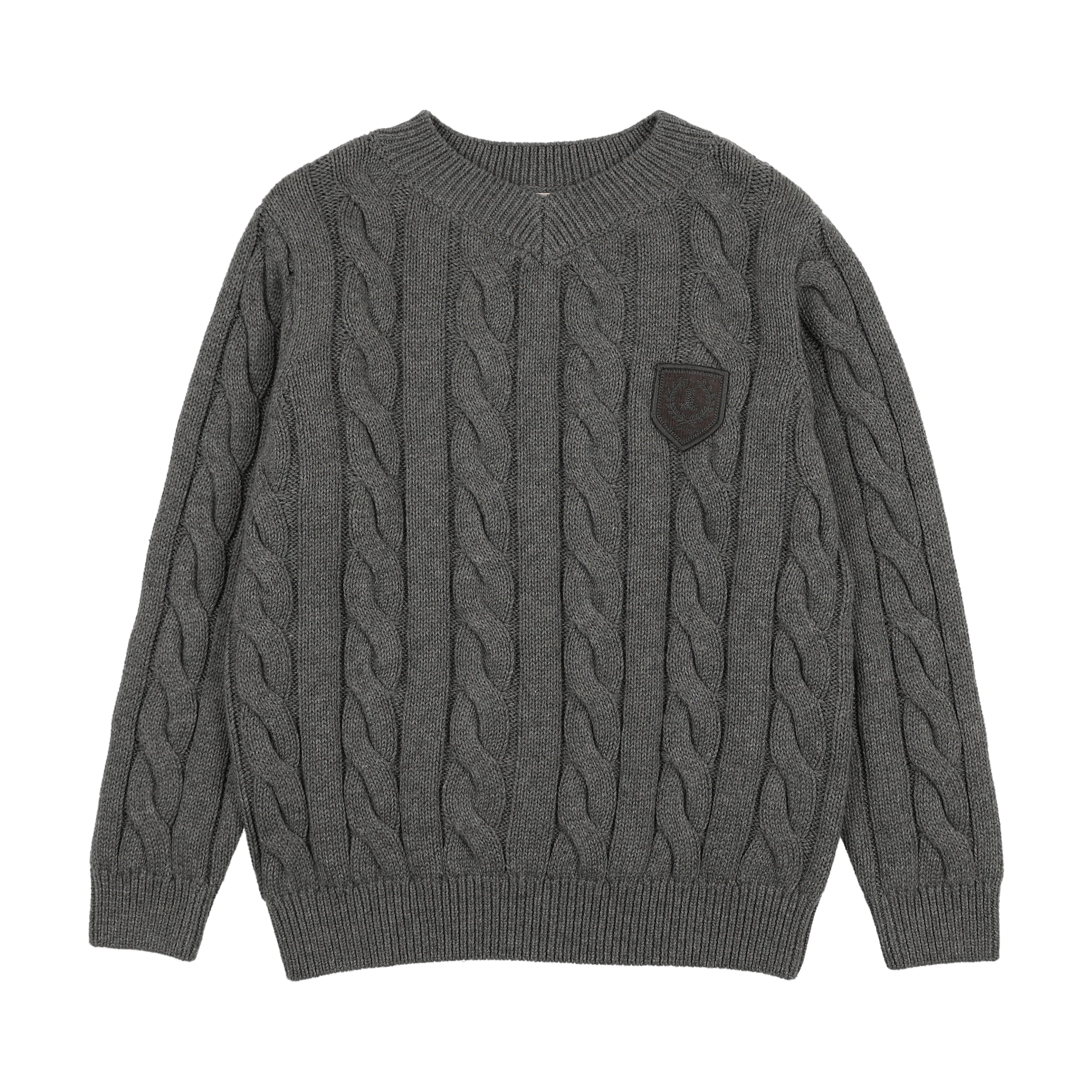 ANALOGIE CHUNKY V NECK SWEATER