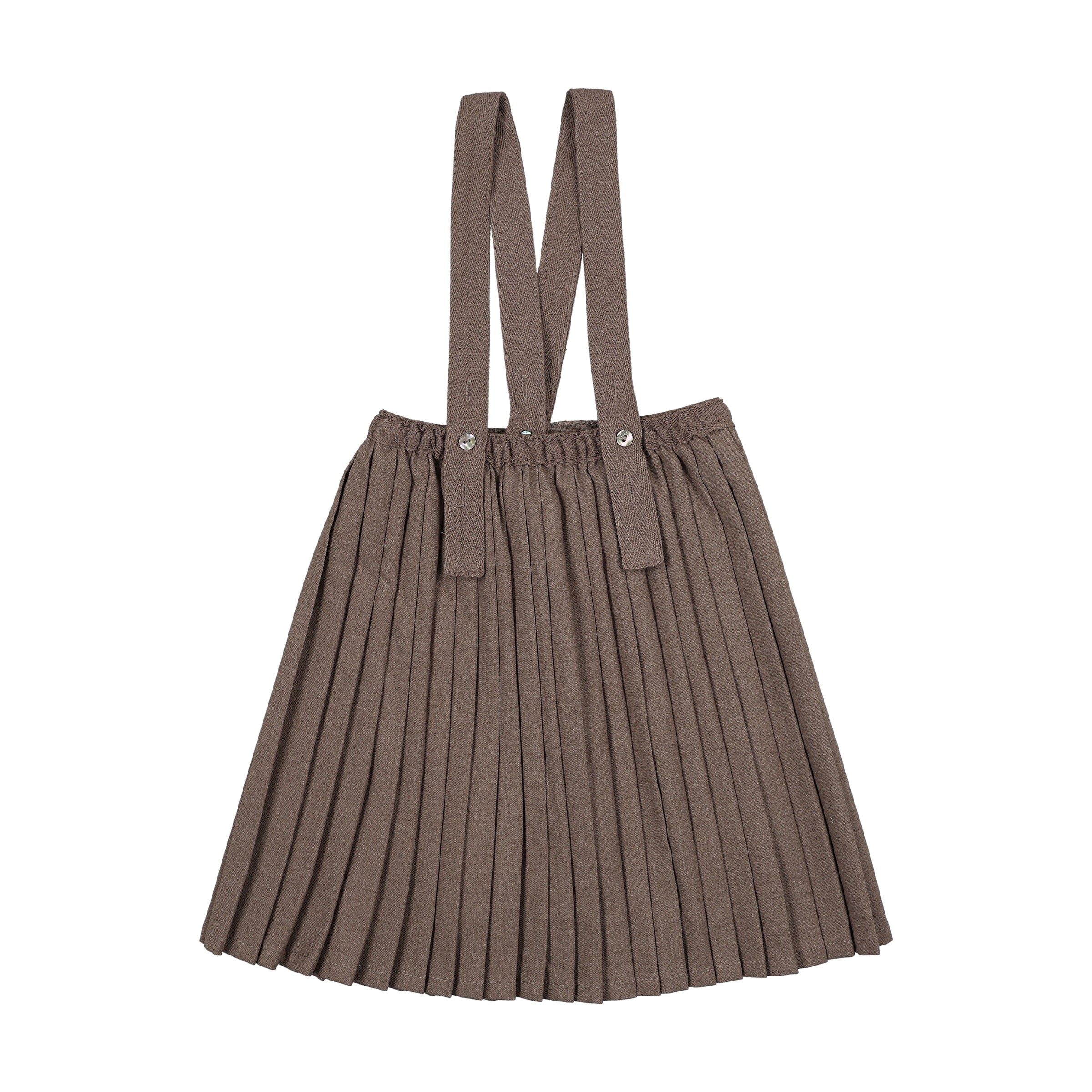 ANALOGIE KNIFE PLEATED SUSPENDER SKIRT