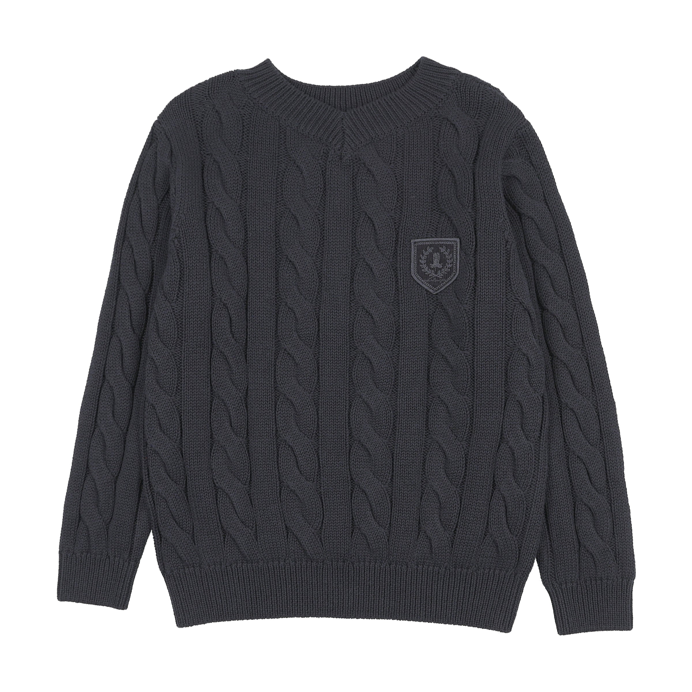 ANALOGIE CHUNKY V NECK SWEATER