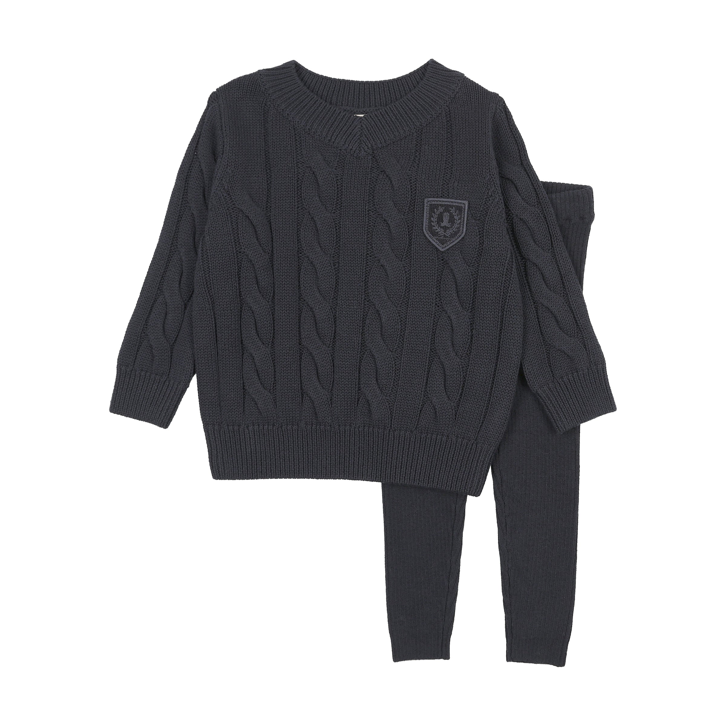 ANALOGIE CHUNKY CABLE KNIT TODDLER 2PC SET