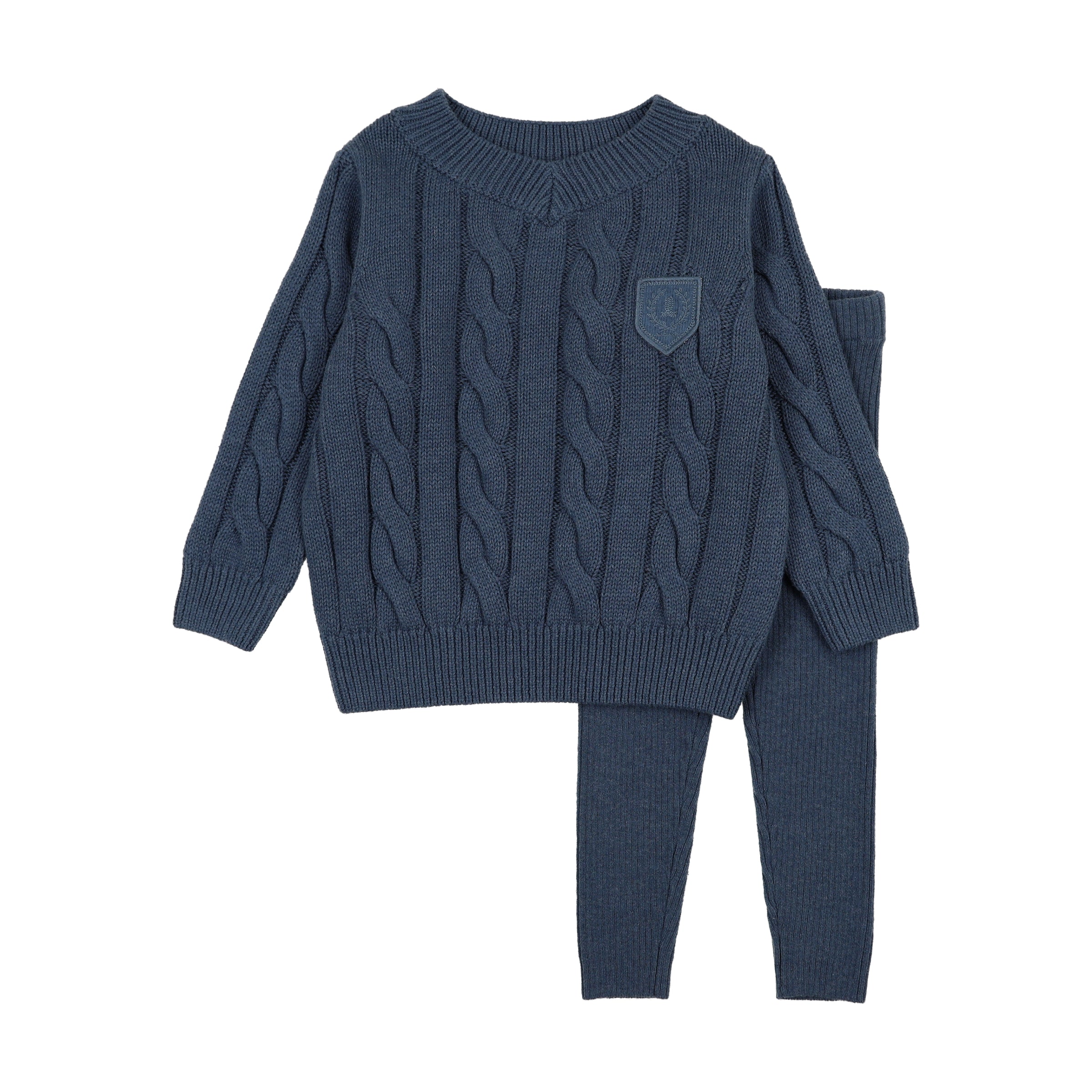 ANALOGIE CHUNKY CABLE KNIT TODDLER 2PC SET