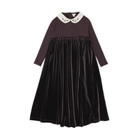 ANALOGIE EMBROIDERED COLLAR MAXI