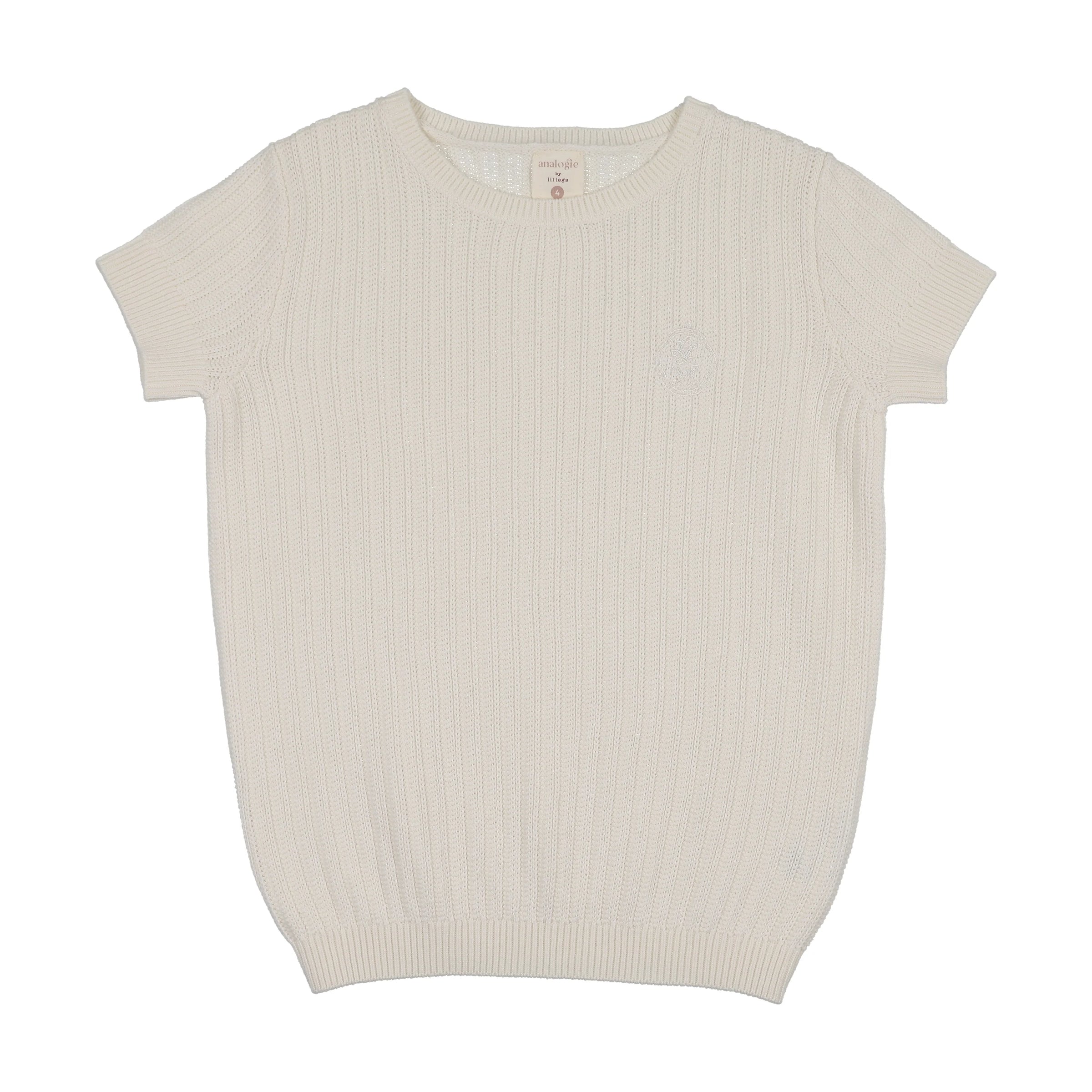 ANALOGIE KNIT CREWNECK SWEATER