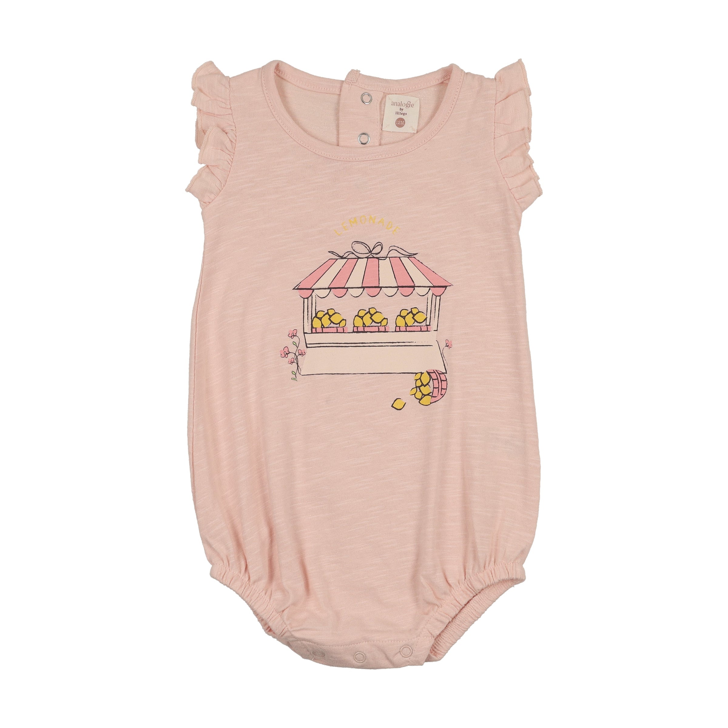 ANALOGIE LEMON GIRLS ROMPER