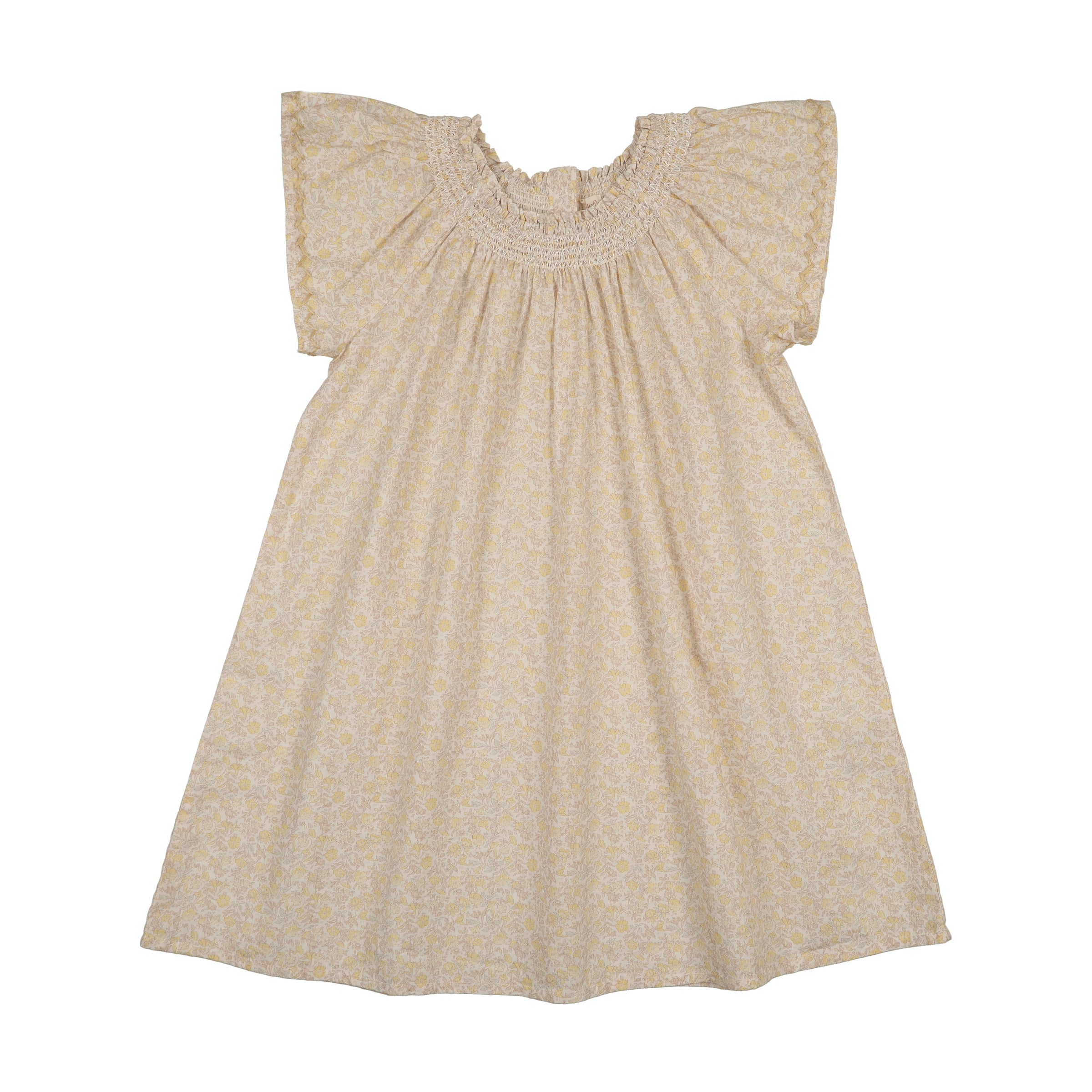 ANALOGIE SUNNY BLOSSOM FLUTTER DRESS