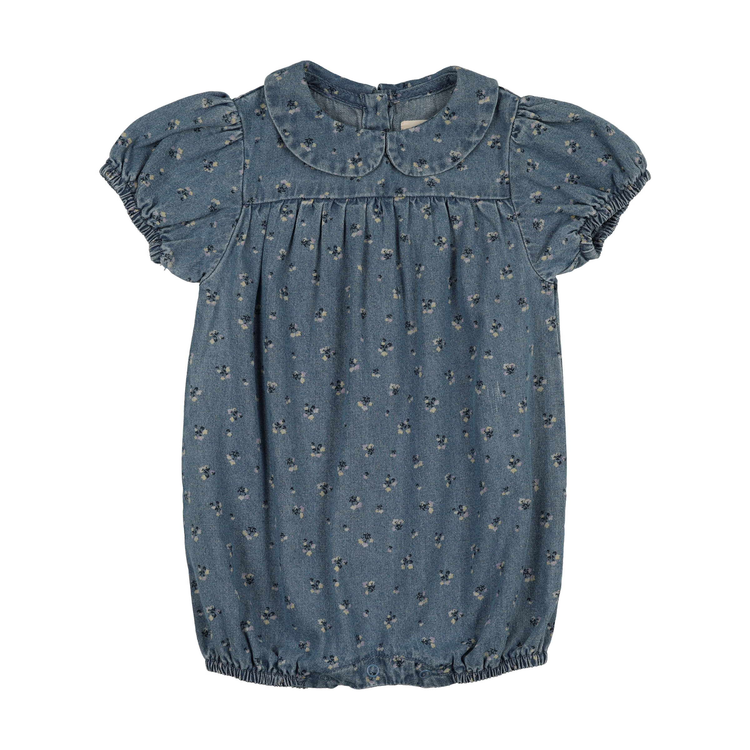 ANALOGIE DAINTY DENIM GIRLS ROMPER