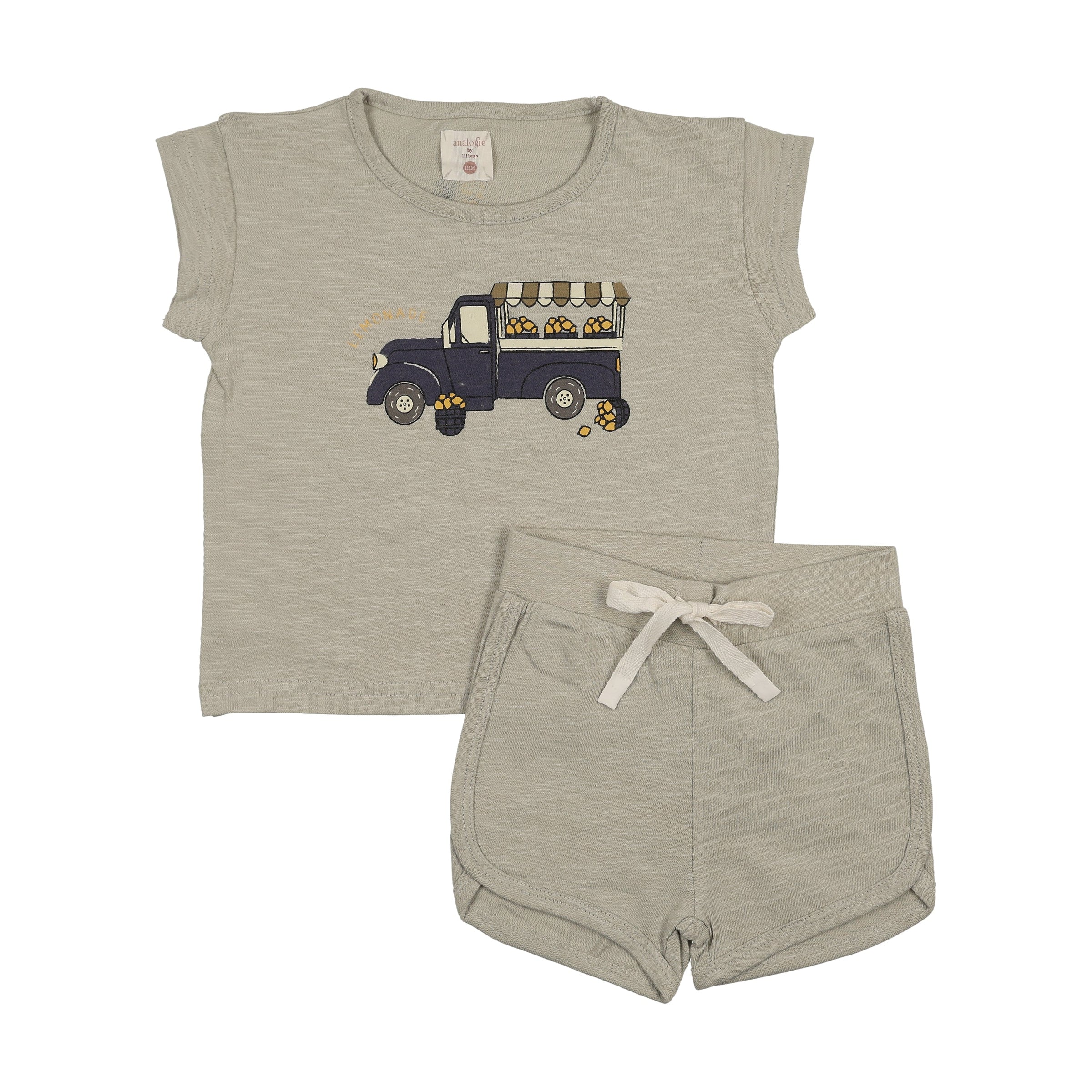 ANALOGIE LEMON TODDLER BOYS 2PC SET