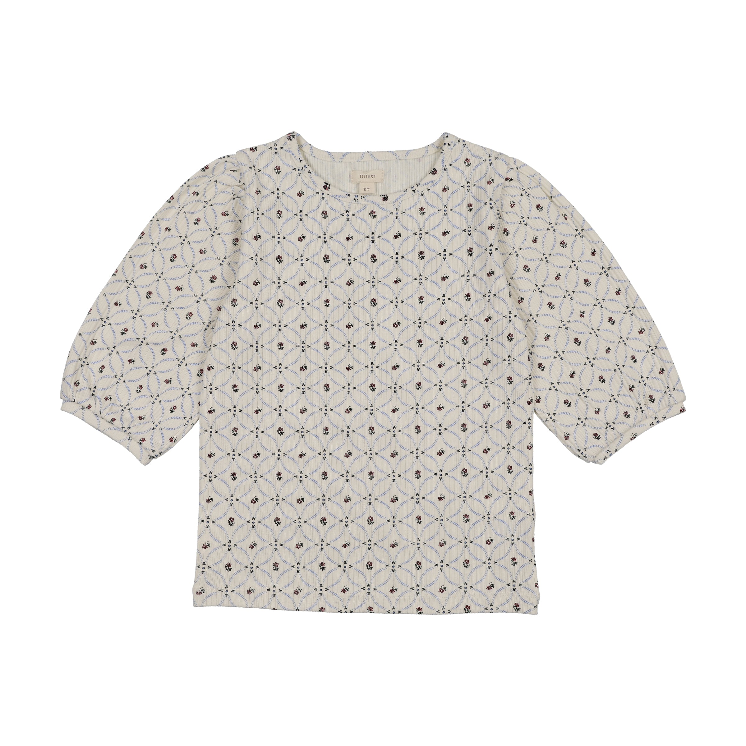 LIL LEGS PUFF 3/4 SLEEVE TEE