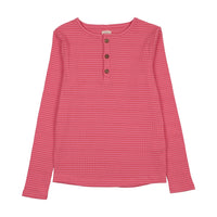 LIL LEGS BASIC STRIPE HENLEY