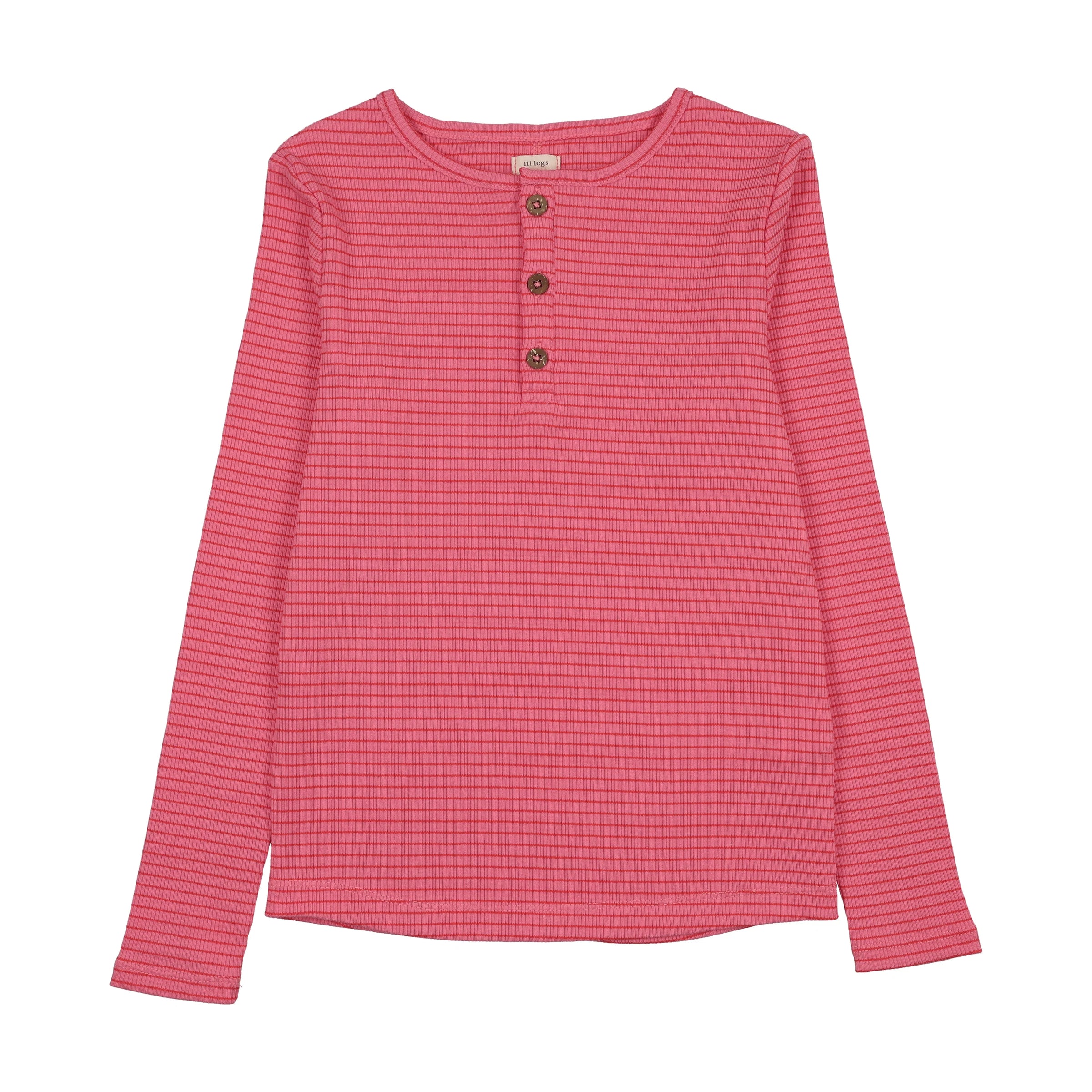 LIL LEGS BASIC STRIPE HENLEY