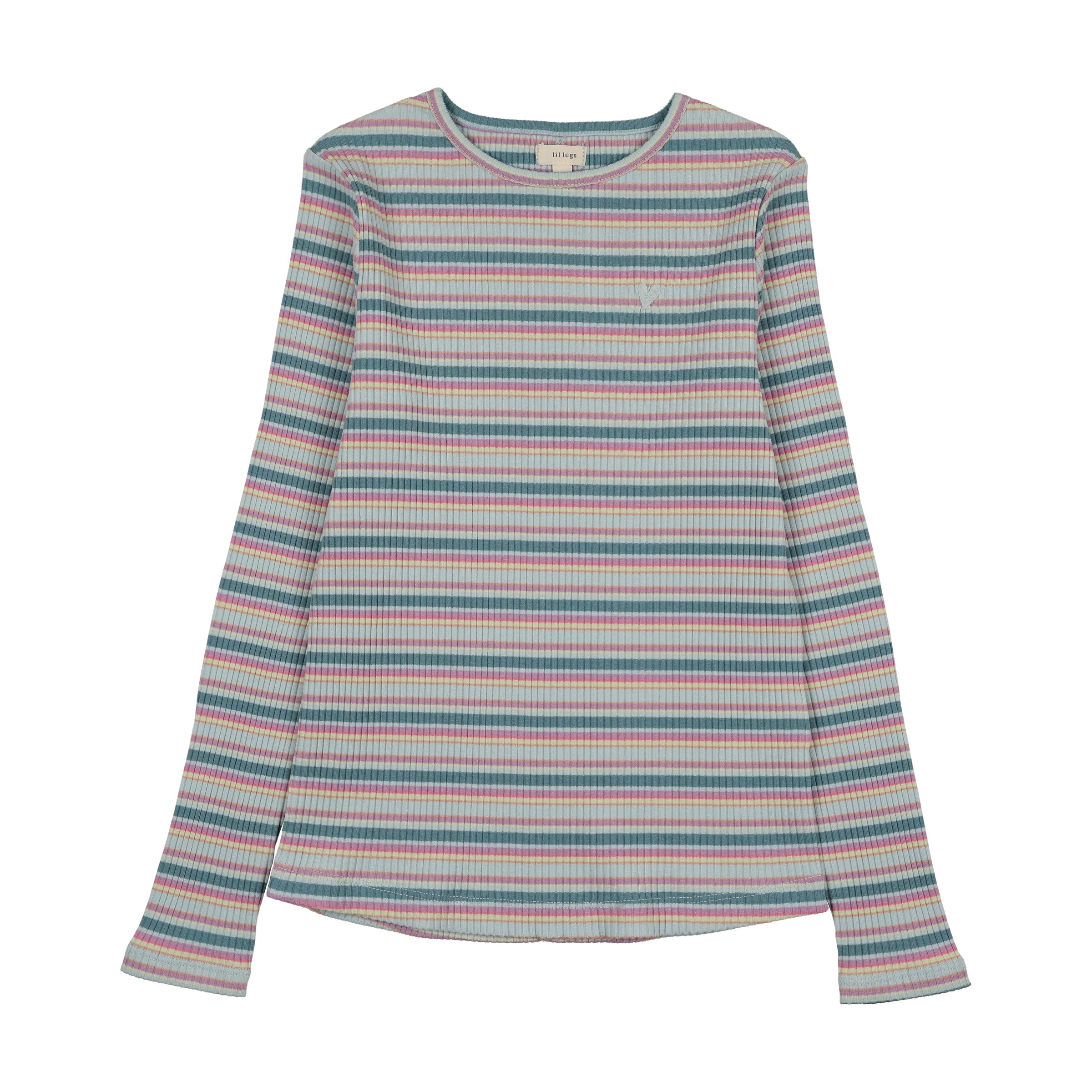 LIL LEGS BASIC STRIPE TEE