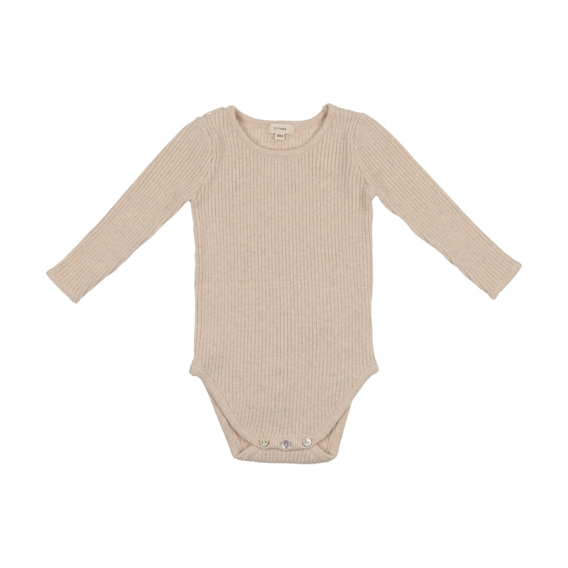 KCO LIL LEGS KNIT CREWNECK ONESIE