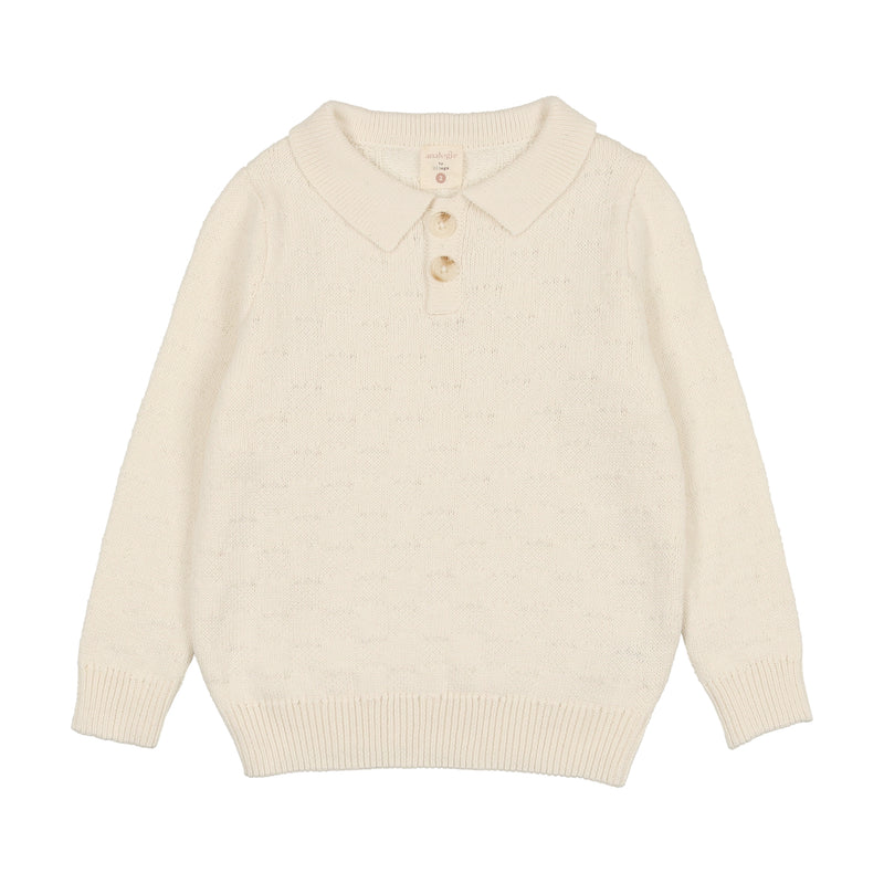 BKP ANALOGIE BOYS KNIT POLO