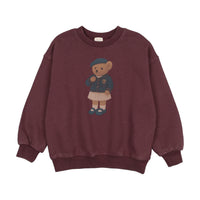ANALOGIE BEAR GIRL SWEATSHIRT