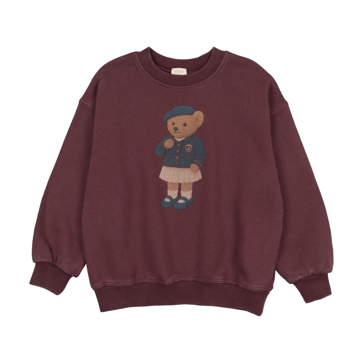 ANALOGIE BEAR GIRL SWEATSHIRT