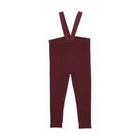 LIL LEGS RIBBED SUSPENDER LEGGINGS