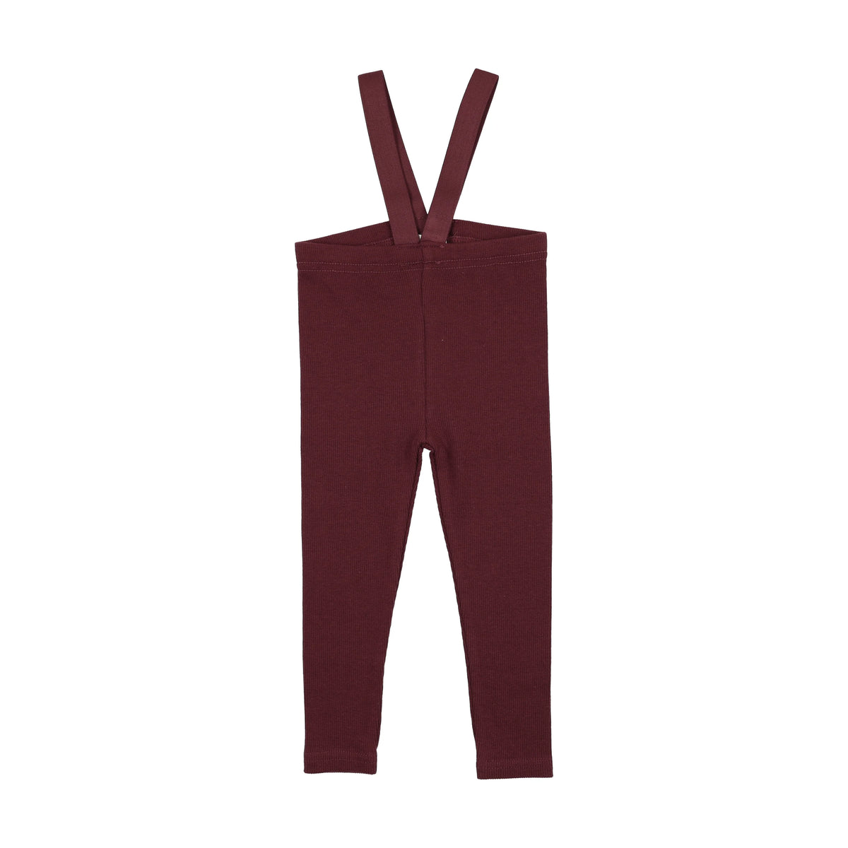 LIL LEGS RIBBED SUSPENDER LEGGINGS