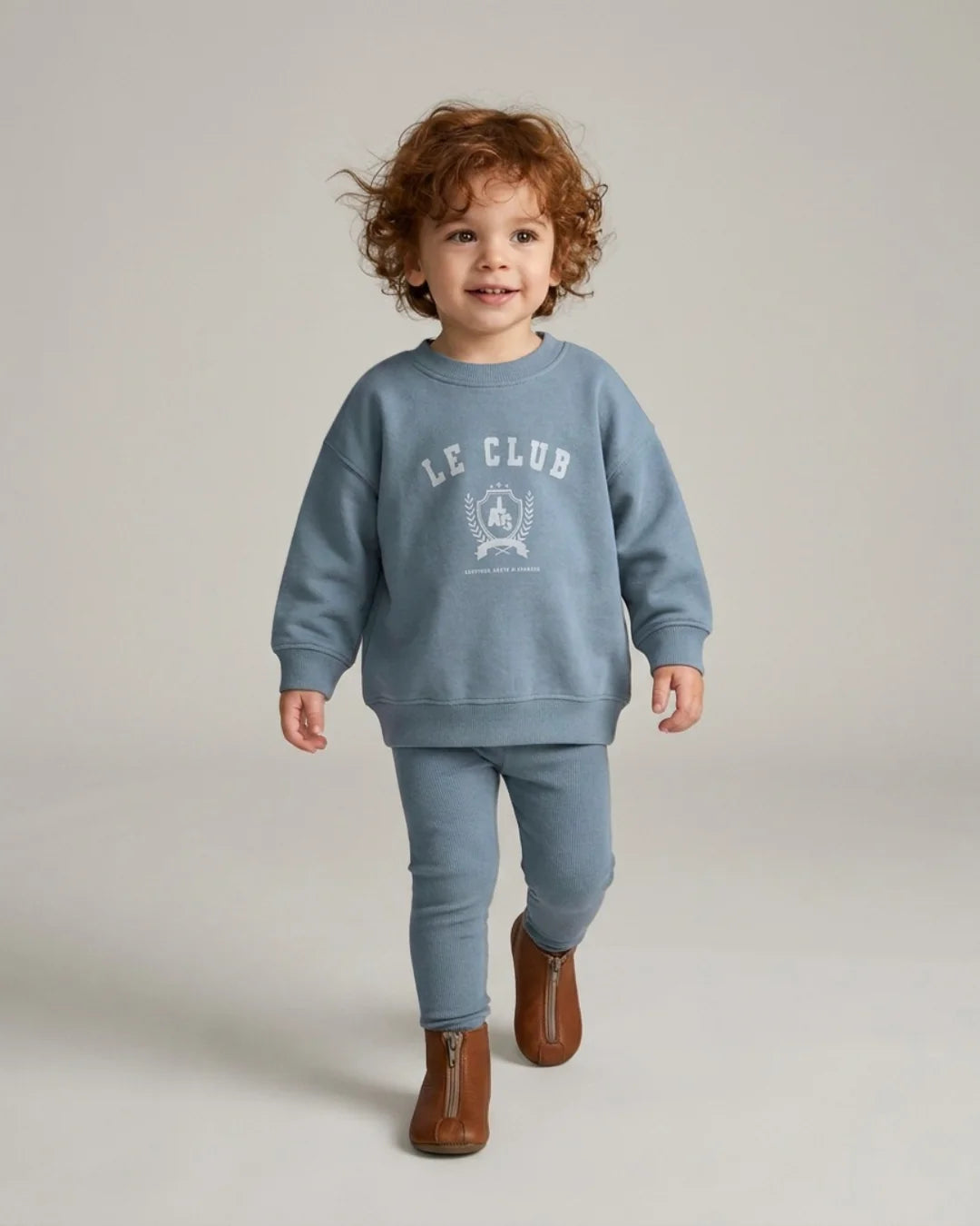 ANALOGIE VARSITY CREST BOY SWEATSHIRT 2PC SET