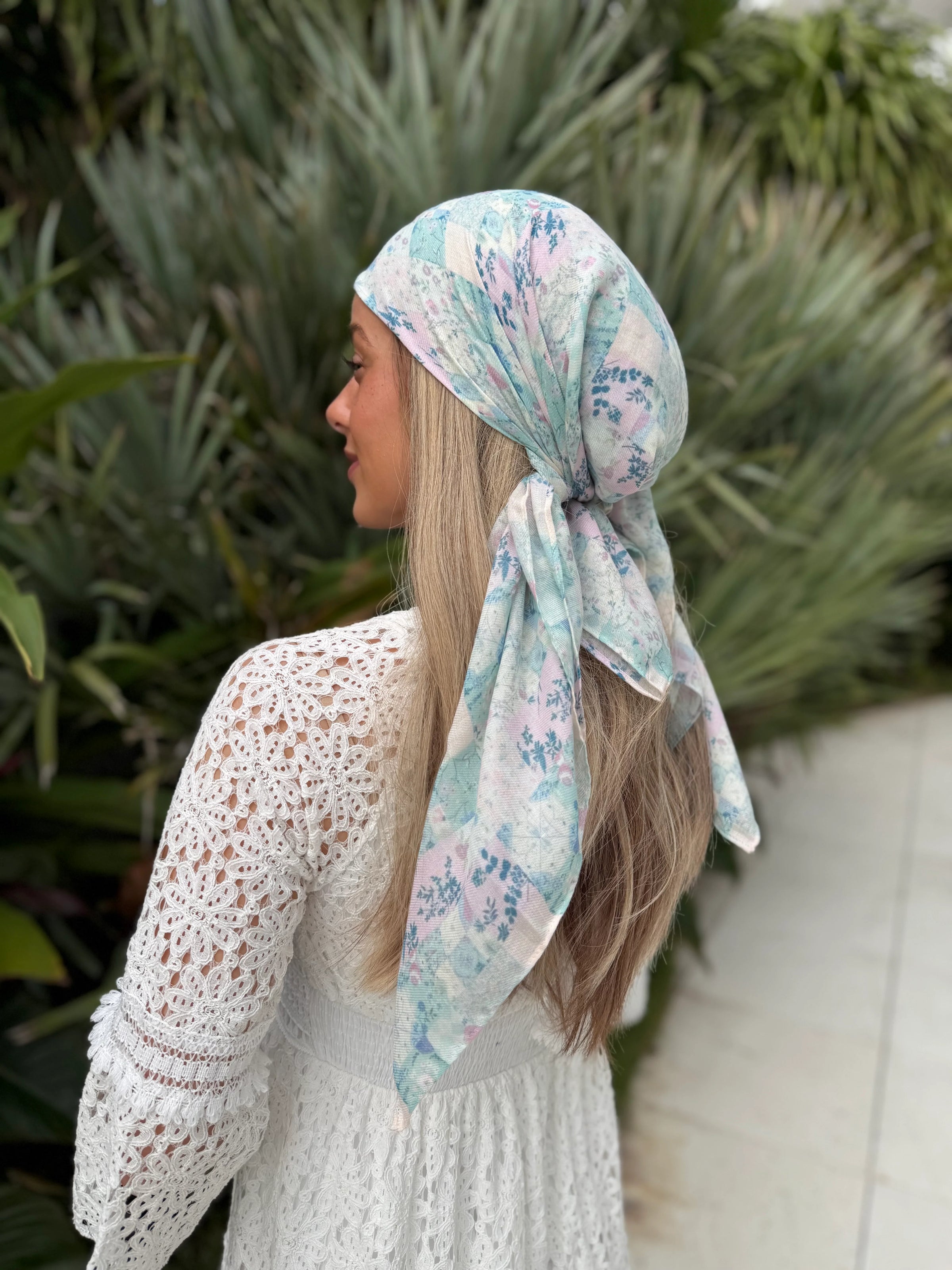 SCARF BAR SQUARE HEAD SCARF (90X90)