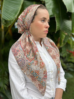 SCARF BAR CLASSIC PRETIED HEAD SCARF W VELVET GRIP