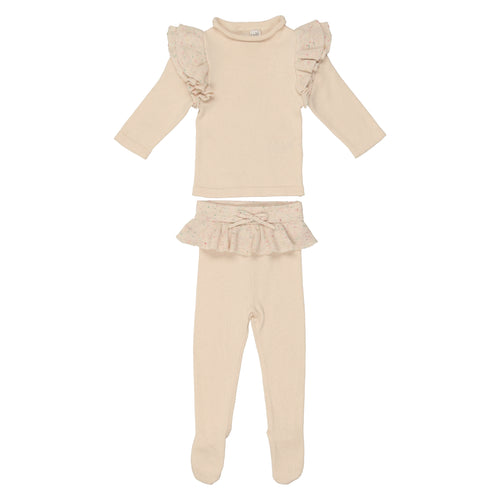 FRS MANIERE FLECKED RUFFLE SET