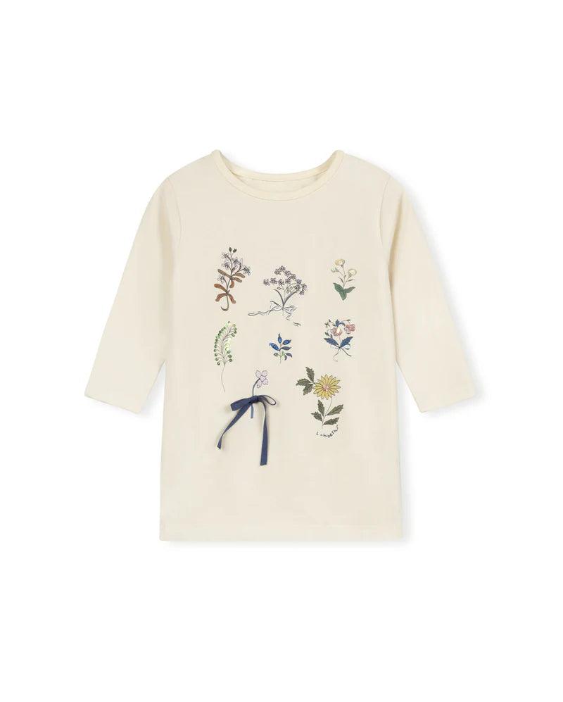C-23625 PHIL & PHOEBE NASH FLORAL SEQUIN TEE