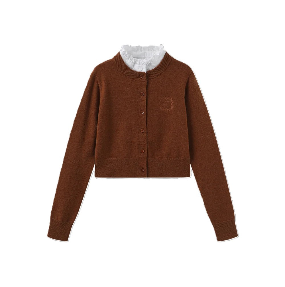 C-27927 / C-27929 MALLORY & MERLOT BIRNIT WOOL SKIRT + CARDIGAN