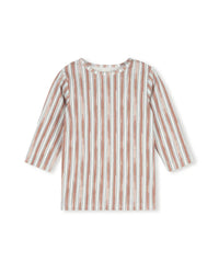 C-26086 PHIL & PHOEBE MICRO STRIPE T-SHIRT