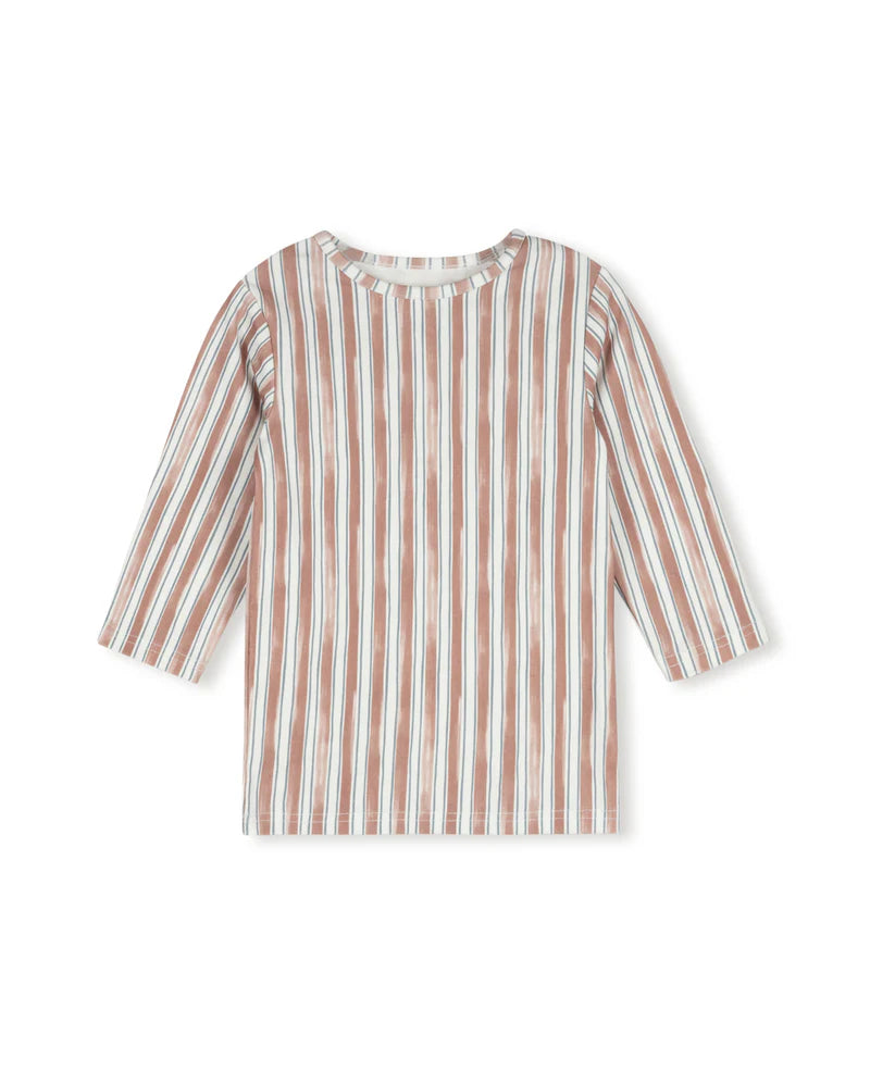 C-26086 PHIL & PHOEBE MICRO STRIPE T-SHIRT