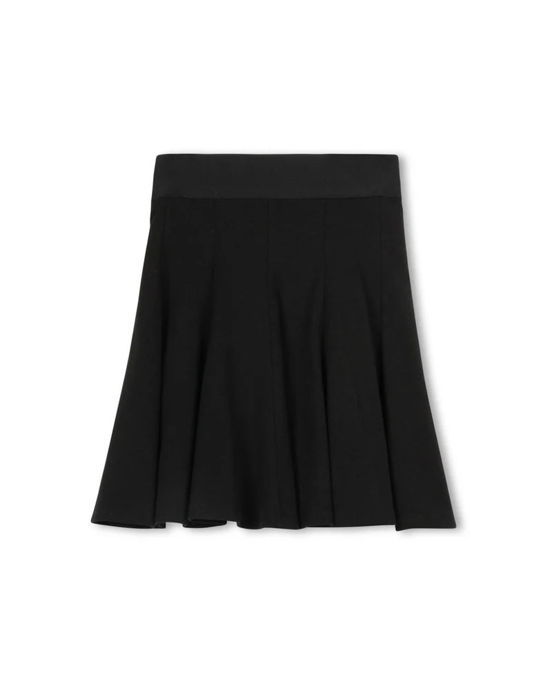 C-26355 CABANA ELASTIC WAIST PANEL KNEE SKIRT